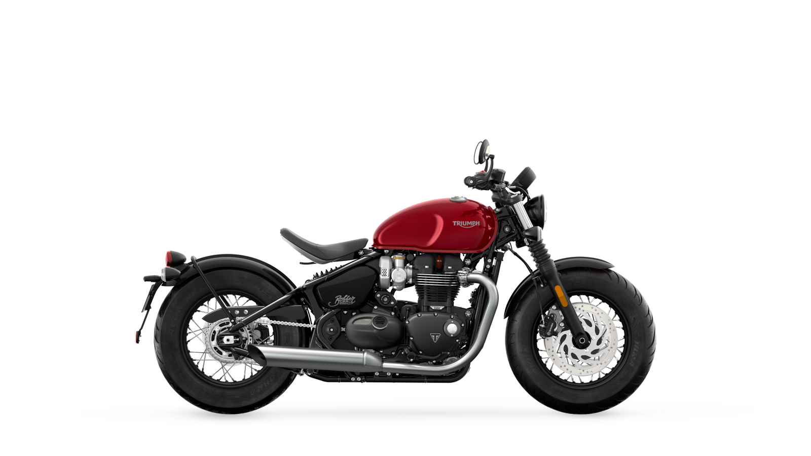 Bonneville Bobber MY23 Red Hopper RHS Αντιγραφή