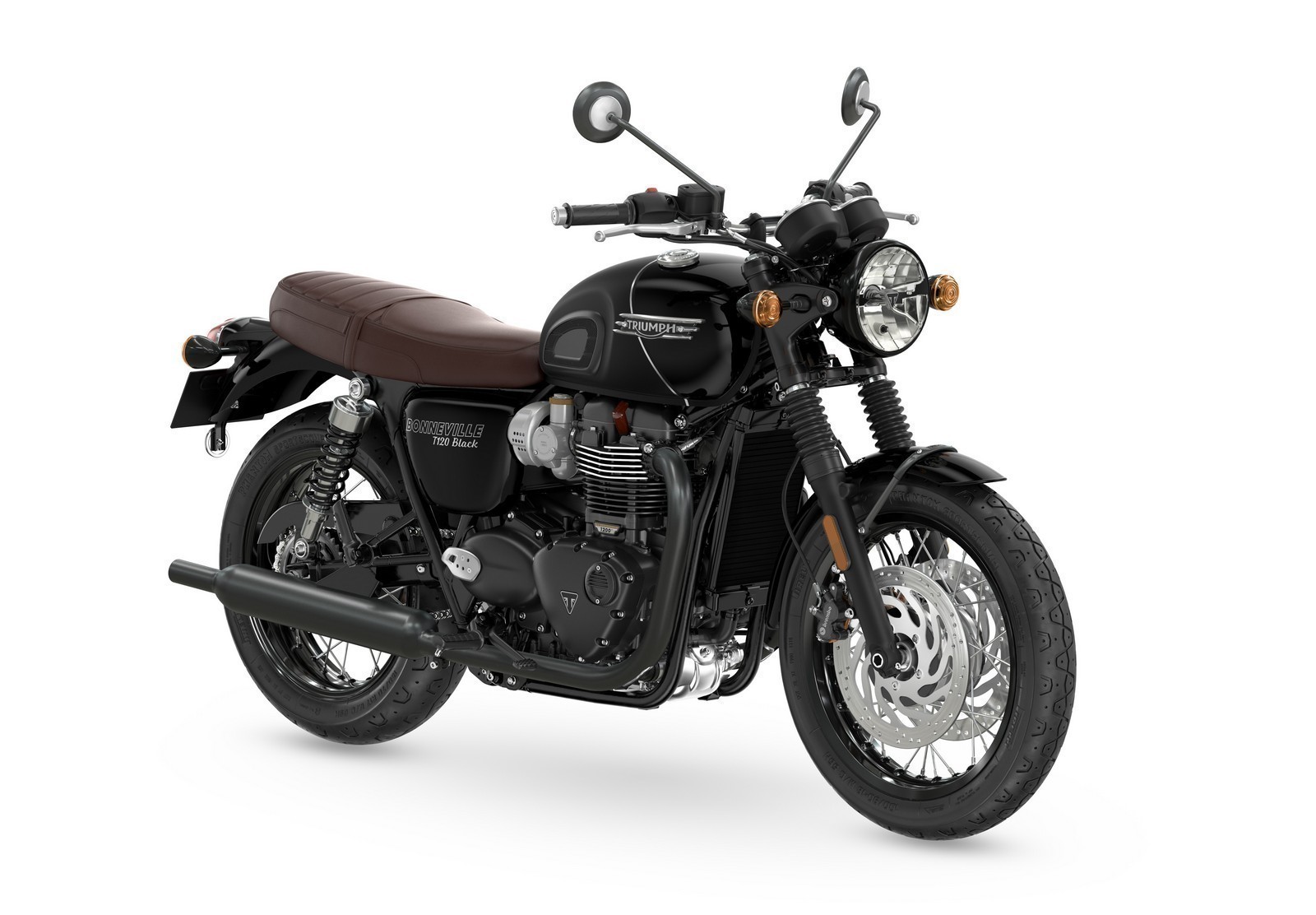 triumph Bonneville T120 Black