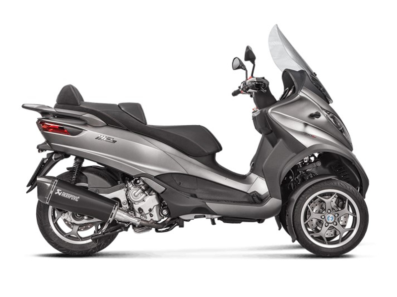 Εξάτμιση Akrapovic για το νέο Piaggio MP3 500/LT 500 (17-18)