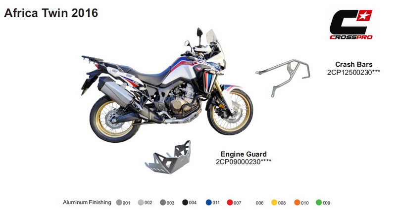 Προστασία CrossPro για τη νέα Africa Twin