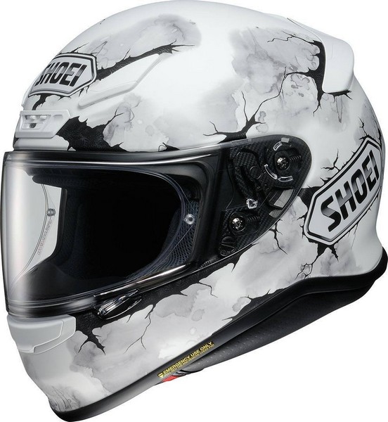 shoei NXR RUTS white