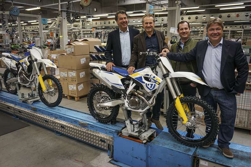 Η πρώτη Husqvarna που κατασκευάζεται στην Αυστρία