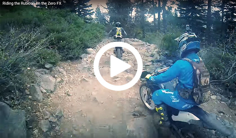 Ηλεκτρικό enduro στο Rubicon Trail - Video