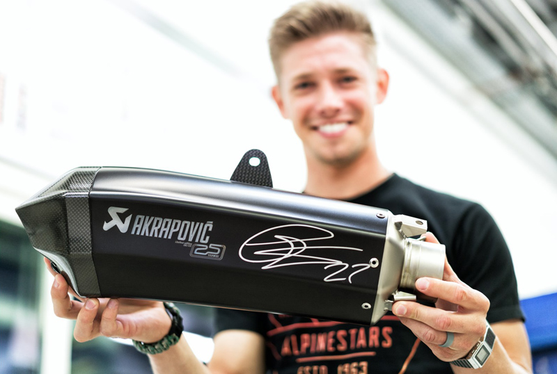 Akrapovic με υπογραφή Casey Stoner