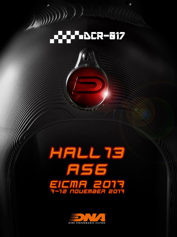 DNA High Performance Filters - Στην EICMA με μοναδικό cafe-racer μοντέλο!