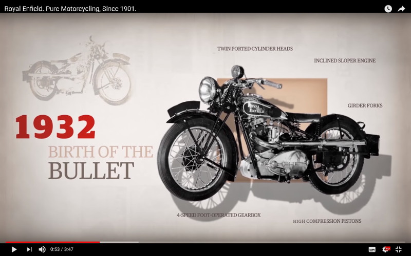 Royal Enfield - Η ιστορία της - Video