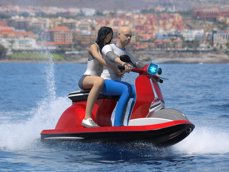 Jet Vespa Concept από την Lazzarini Design (+Video)