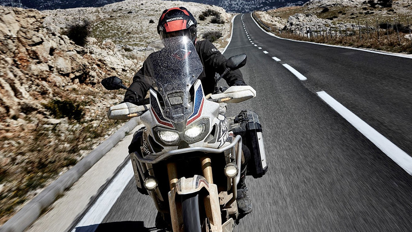 Honda –Africa Twin που “επικοινωνεί” με άλλα οχήματα