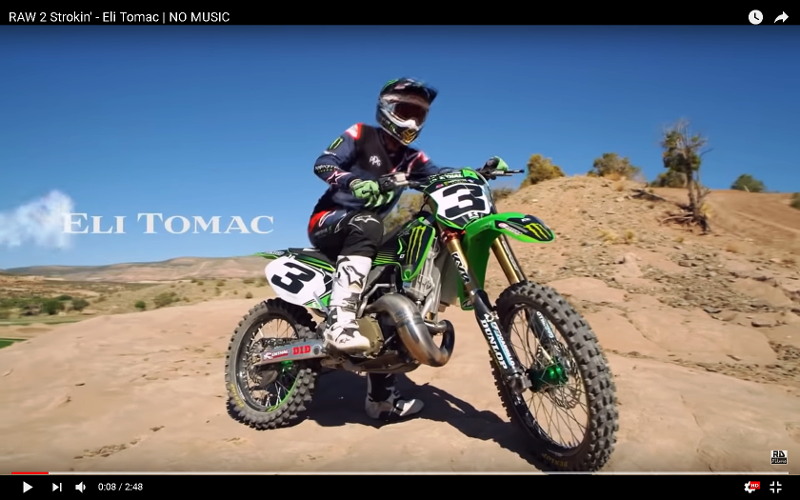 Eli Tomac &amp; KX 250 - Δίχρονος πανικός - Video