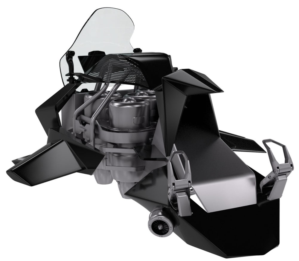 jetpack aviation speeder flying motorcycle 5