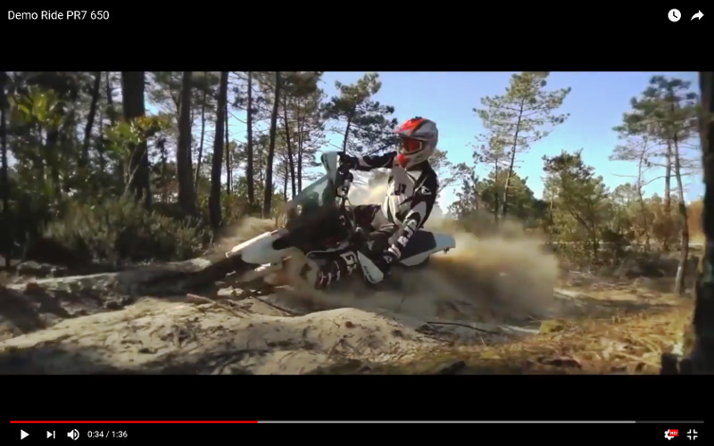 Video - AJP PR7 650 Demo Ride