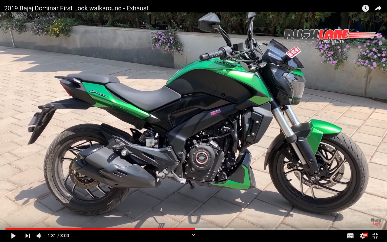 Bajaj Dominar 400 2019 - Walkaround video