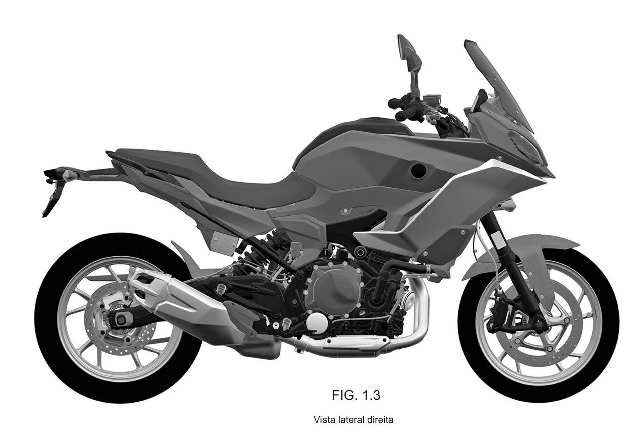 BMW F 850 RS - Τα Render από τις πατέντες