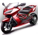 Ducati mega scooter;