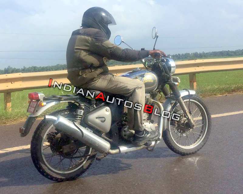 Royal Enfield Scrambler 500 2019 - Spy Pic