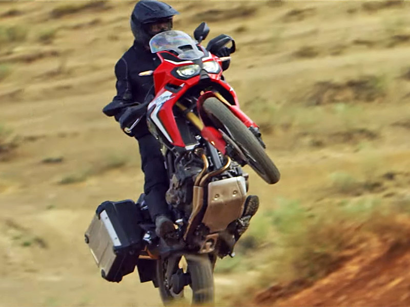 ΕΠΤΑ νέα βίντεο για τη Honda Africa Twin - Video