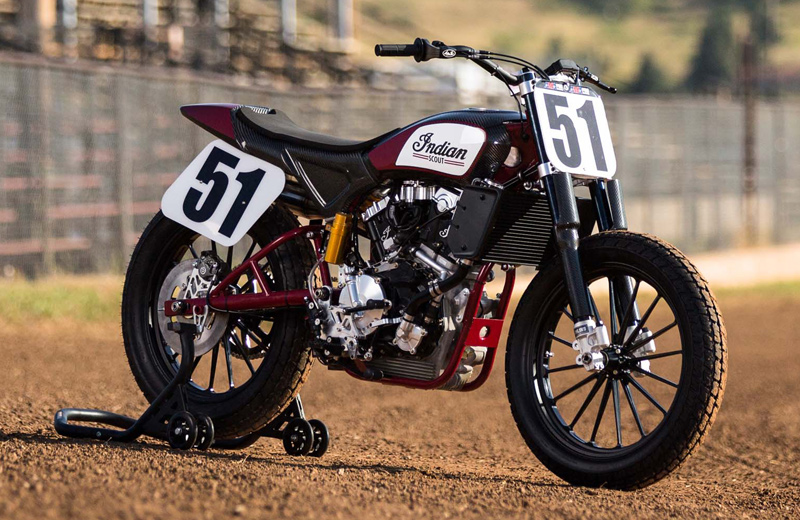 Indian FTR750 flat track racer