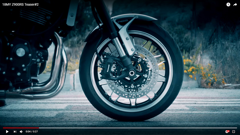 Kawasaki Z900RS 2018 - Δεύτερο Teaser Video