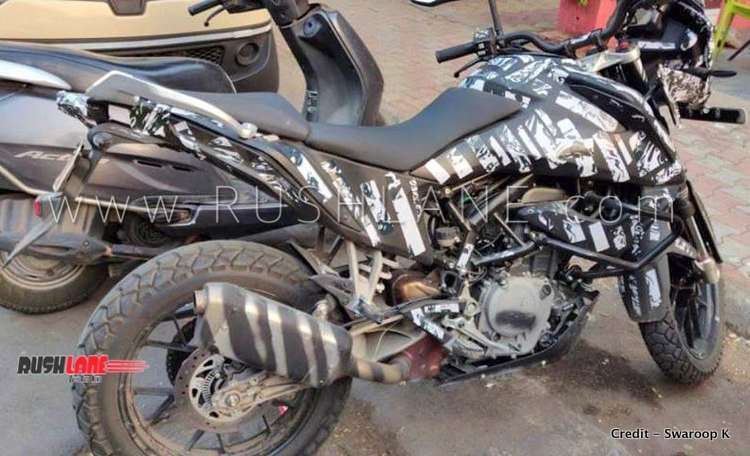 KTM 390 Adventure Spy Pics