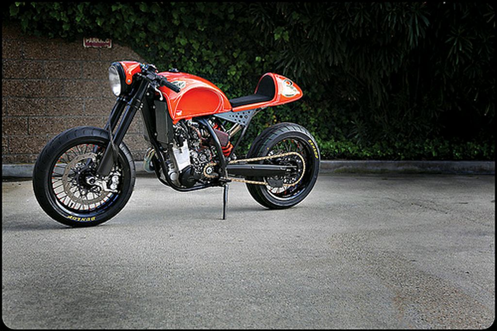 KTM 525 Cafe Racer by  Roland Sands