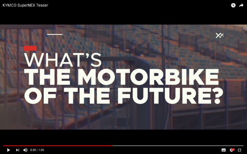 KYMCO SuperNEX Teaser - Video