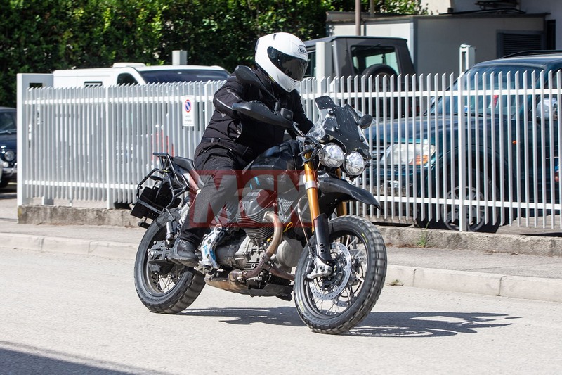 Moto Guzzi V85 Spy Shots