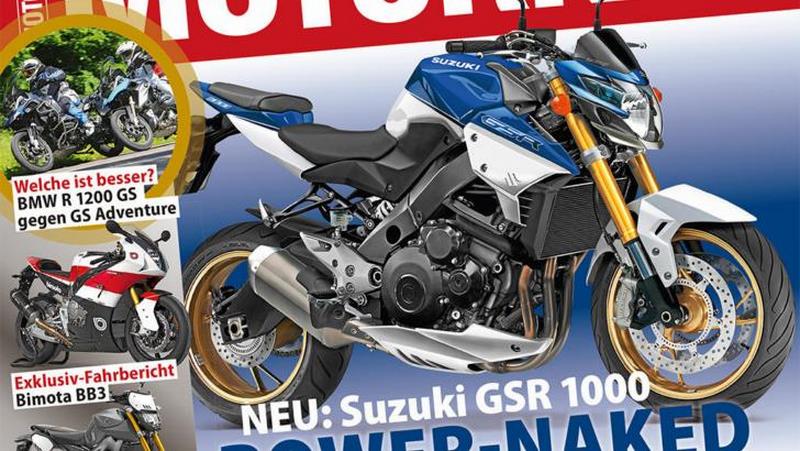 Suzuki GSR 1000 2015 - Θα παρουσιαστεί σύντομα!