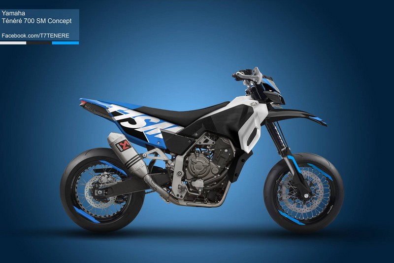 Yamaha Tenere 700 Supermoto Concept