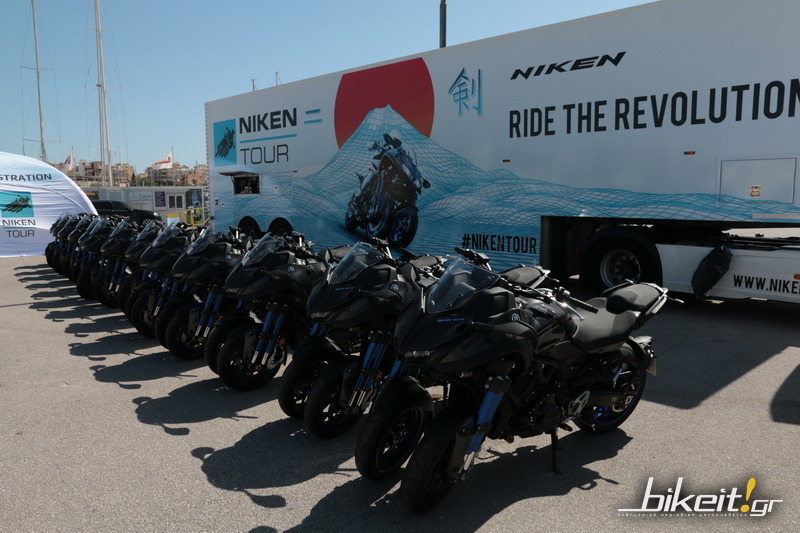 Ρεπορτάζ - Το Yamaha Niken Demo Tour πήρε εκκίνηση