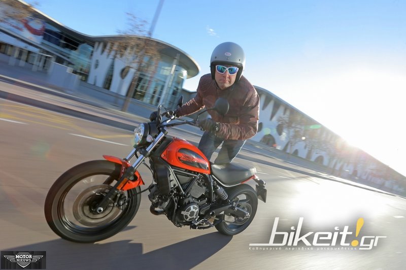 Test - Ducati Scrambler Sixty2 2016 - Αποστολή στην Βαρκελώνη