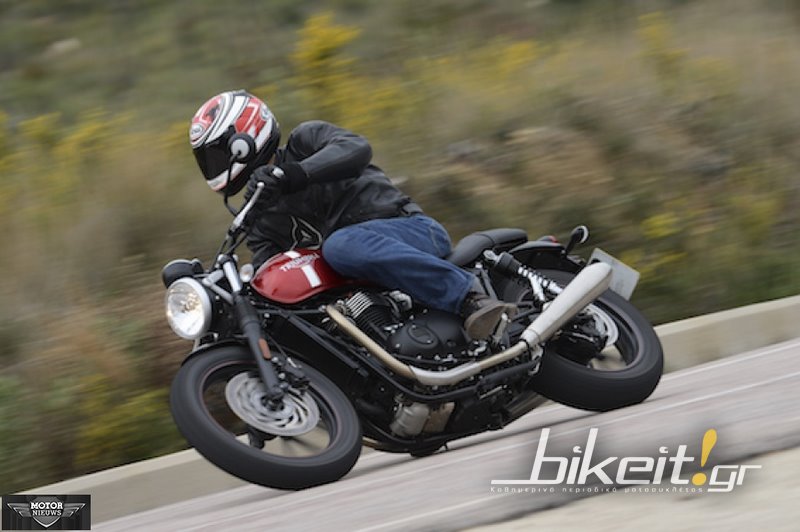 Test - Triumph Street Twin - Αποστολή στην Ισπανία