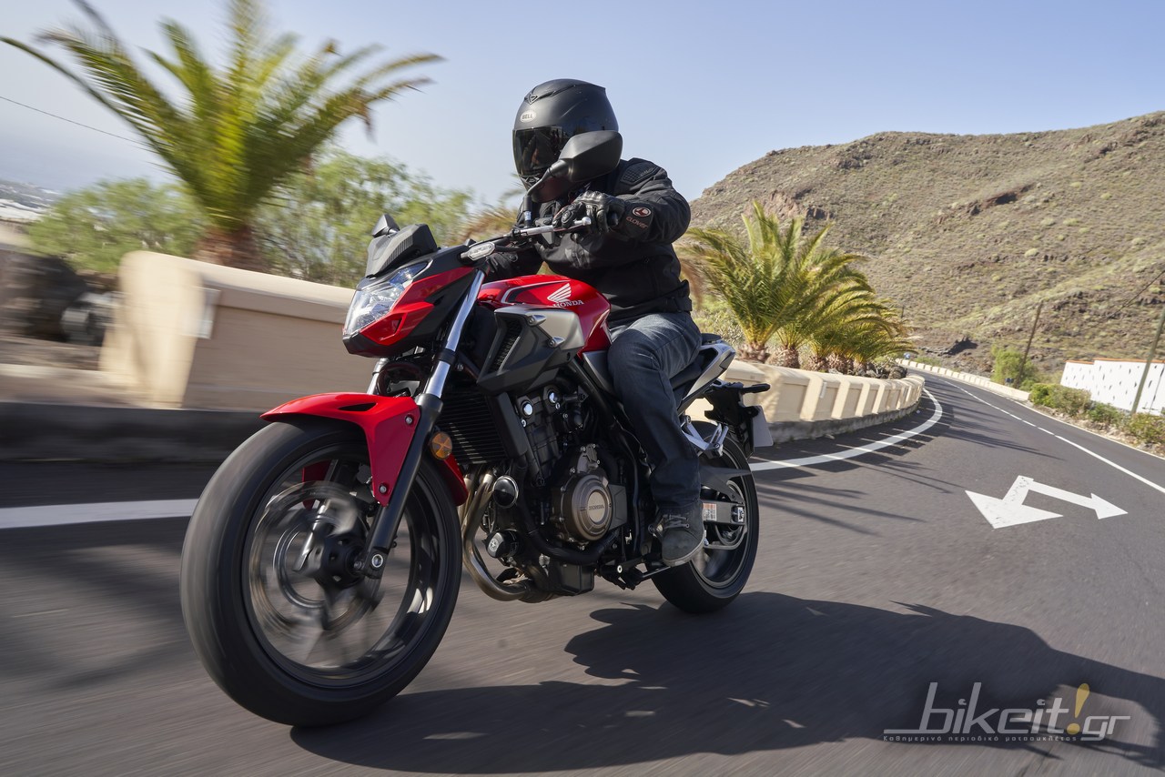 Test: Honda CB500F 2019 - Αποστολή στην Τενερίφη