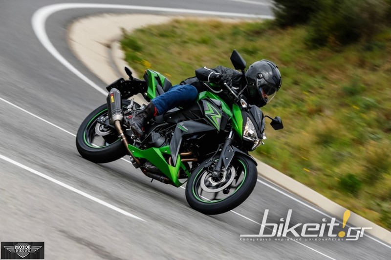 Test - Kawasaki Z300 - 2015 - Αποστολή στην Ισπανία