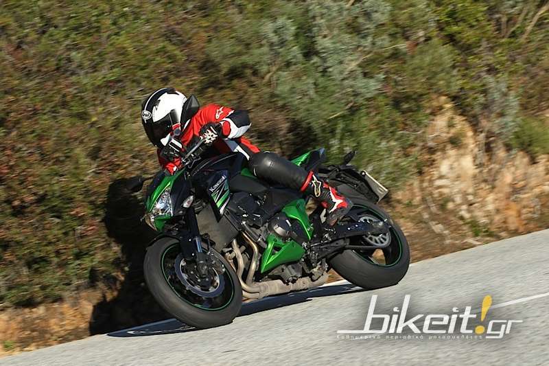 Πρώτο test - Kawasaki Z800 2013!