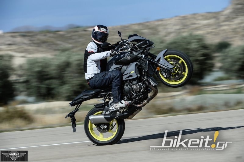 Test - Yamaha MT-10 2016 - Αποστολή στην Ισπανία