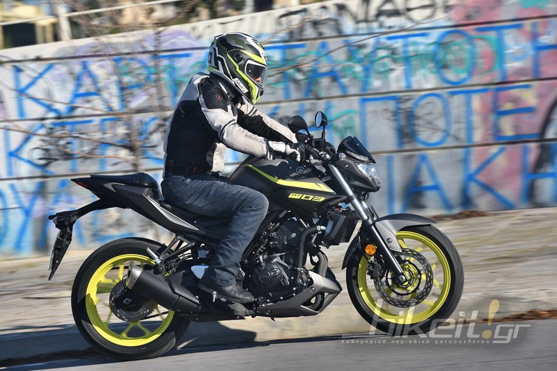 Test - Yamaha MT-03 2017