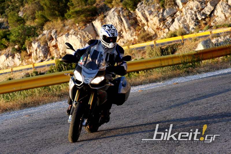 Πρώτο Test - Aprilia Caponord 1200 ABS Travel Pack 2013