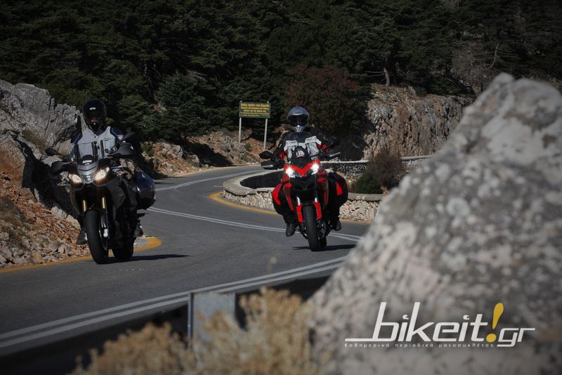 Συγκριτικό - Aprilia Caponord 1200 Travel Pack - Ducati Multistrada 1200s - 2014