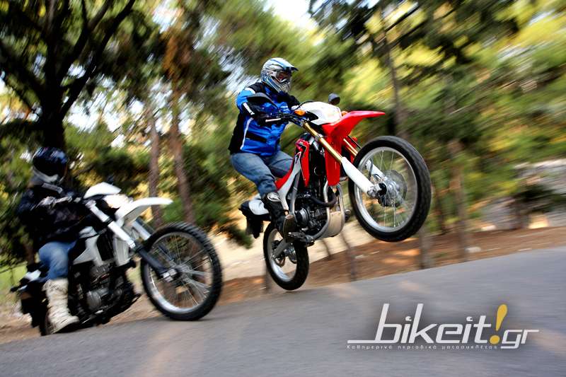 Συγκριτικό - Honda CRF 250L - Kawasaki KLX 250S