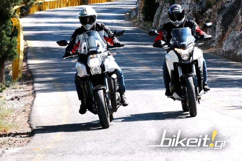 Συγκριτικό  - Honda Crosstourer 1200 vs Kawasaki Versys 1000