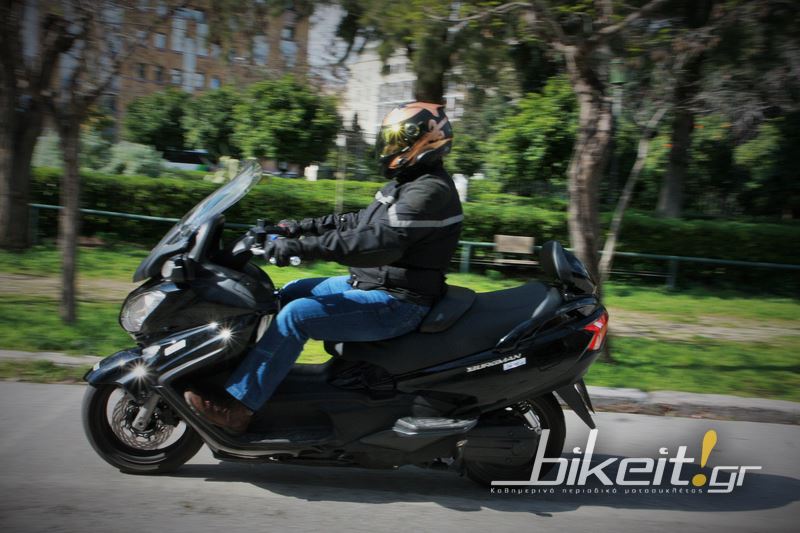 Test - Suzuki Burgman 650 Executive 2015