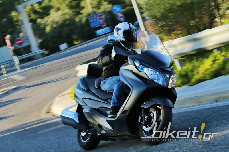 Τεστ - Suzuki Burgman 400 ΖΑ ABS 2016