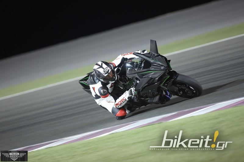 Test - Kawasaki Ninja H2R - 2015 - Αποστολή στο Losail