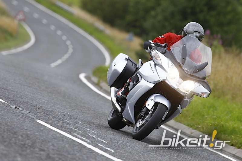 Πρώτο τεστ !  Triumph Trophy 1200 2013