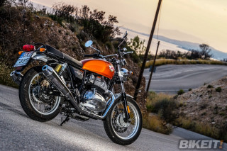 TEST - Πρώτη επαφή - Με Royal Enfield Interceptor στην Κακιά Σκάλα