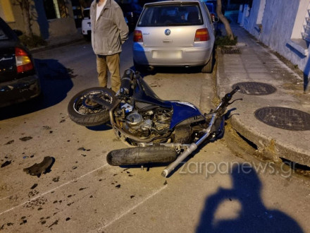 Κρήτη - Σφοδρή σύγκρουση μοτοσυκλέτας με ΙΧ