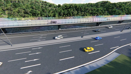 Thessaloniki flyover - Πρωτοπωριακός εναέριος αυτοκινητόδρομος στη Θεσσαλονίκη