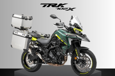 Benelli TRK 702 και TRK 702X – Παρατείνεται η προσφορά για τις βαλίτσες