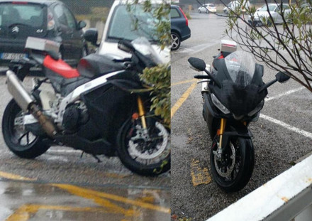 Aprilia RSV4 2021 - Spy Pics