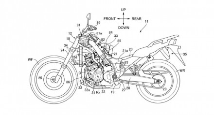 Honda - Πατέντες για Africa Twin με κομπρέσορα!